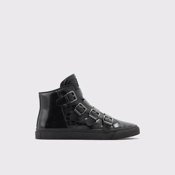 Black ALDO Darc Men's High Top Sneakers | 10257-BJDK