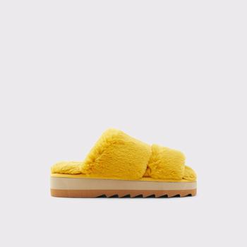 Dark Yellow ALDO Gaismas Women's Slippers | 26734-FZJN